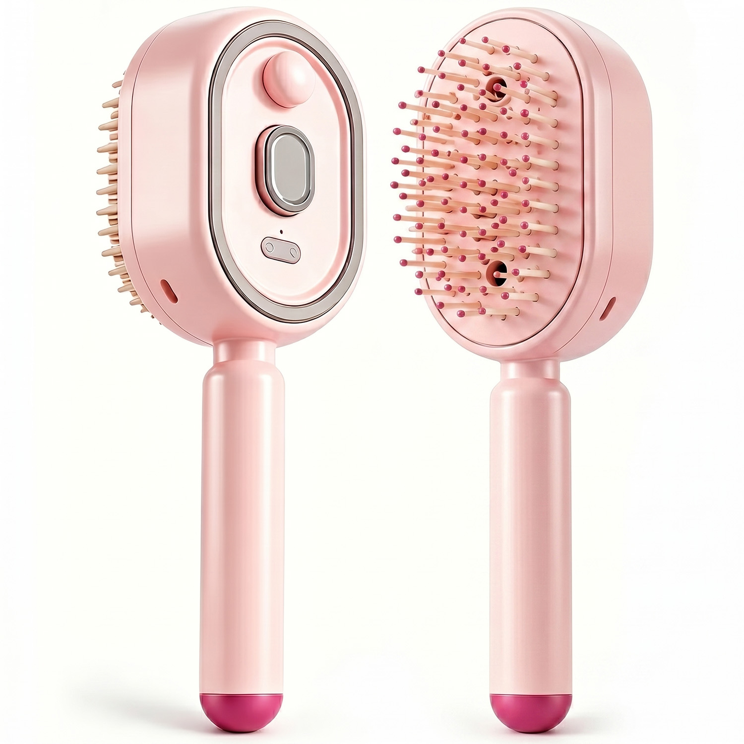 Electric Hair Brush with Mist Spray